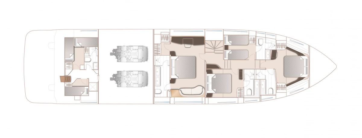 Princess Y80 (25.5 m, 2024) in vendita (1)