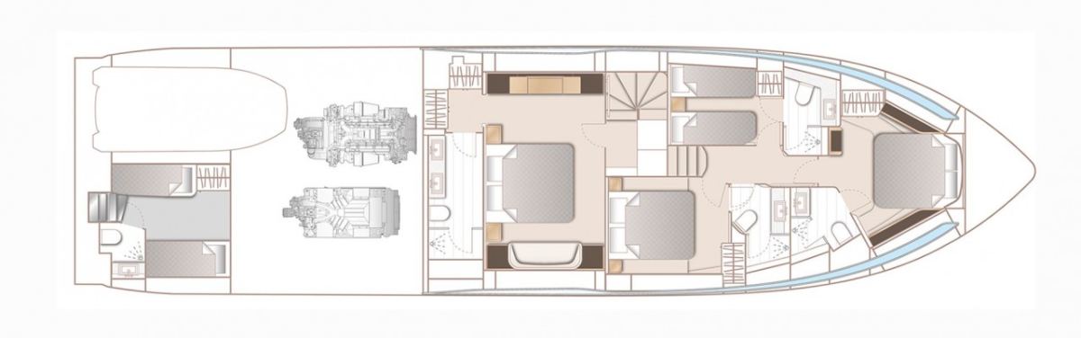 Princess S78 (24.66 m, 2021) for Sale in France (1)