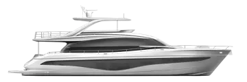 Princess Y80 (25.5 m, New) for Sale