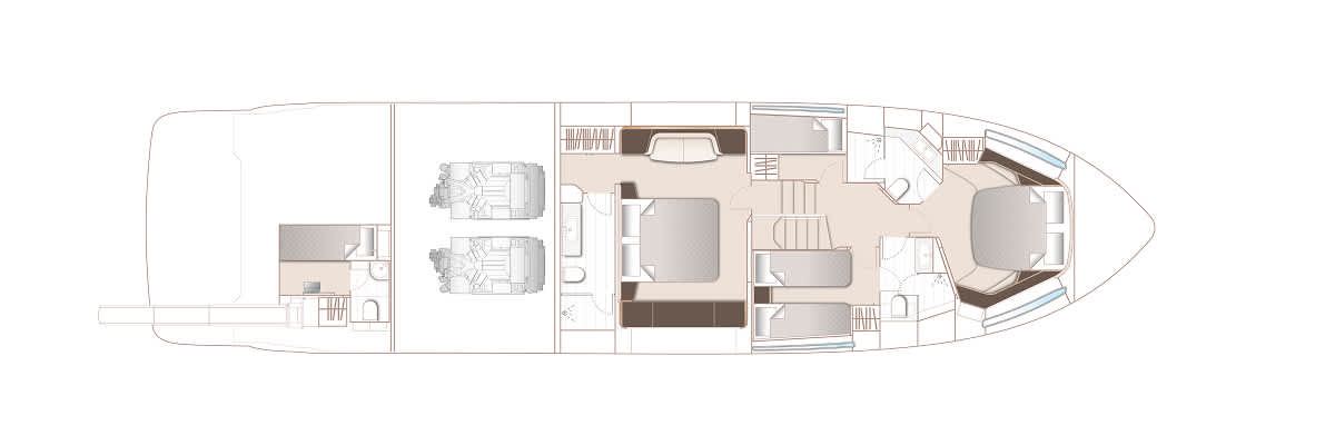 Princess S65 (20.32 m, Nuovo) in vendita (1)