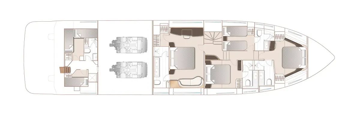 Princess X80 (25.18 m, New) for Sale (1)