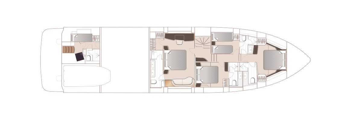 Princess S80 (25.4 m, Nuovo) in vendita (1)
