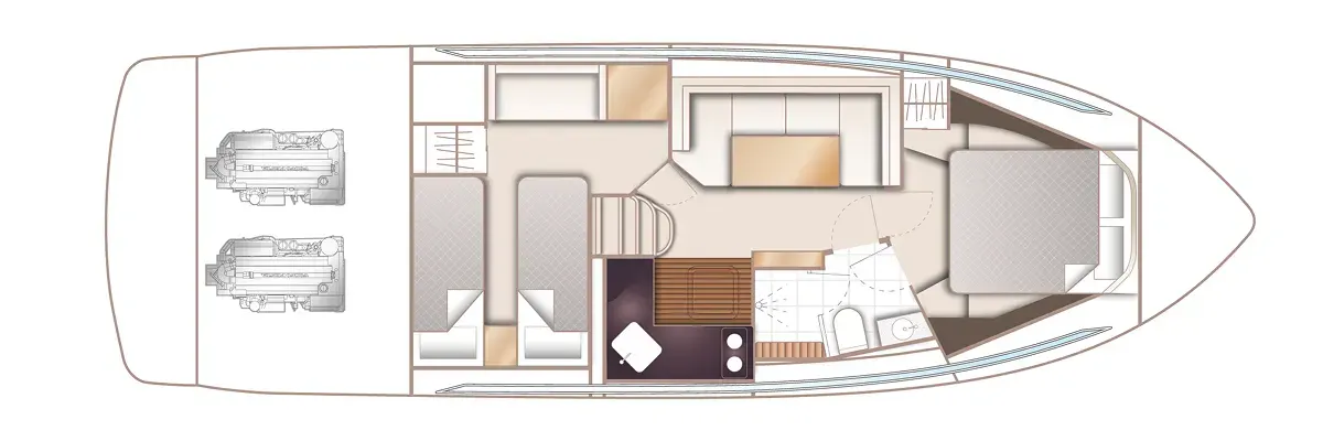 Princess V40 (12.98 m, Nuovo) in vendita (1)