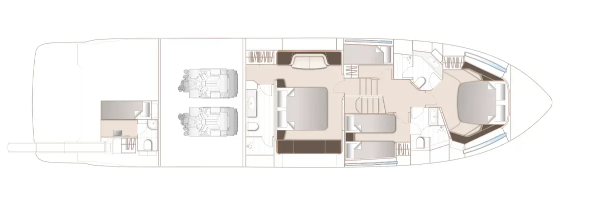 Princess V65 (20.32 m, New) for Sale (1)