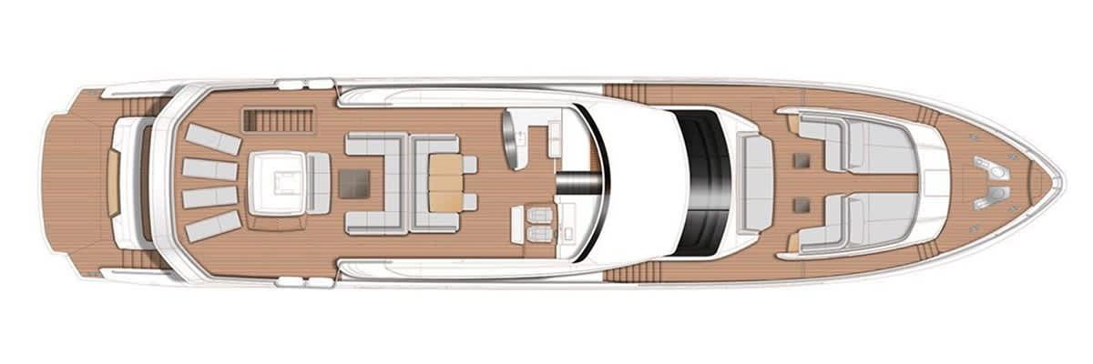 Princess 35M Avalon (35.15 m, 2021) à vendre en France (1)