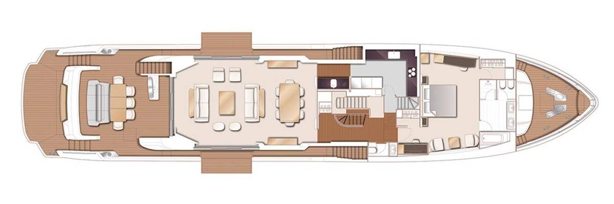 Princess 35M Avalon (35.15 m, 2021) à vendre en France (1)