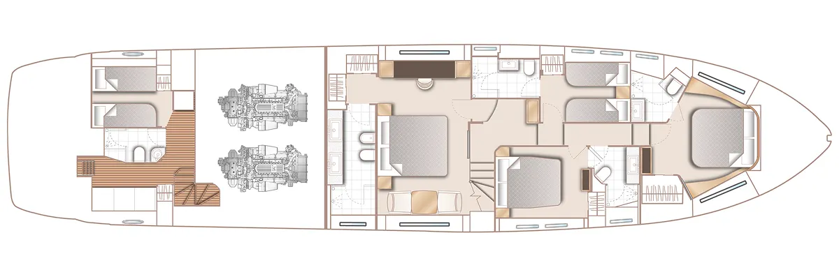 Lower deck - 1