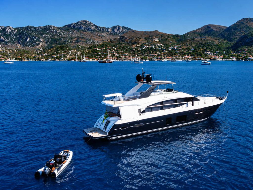 Princess 82MY (23.71 m, 2017) à vendre en Turquie (1)