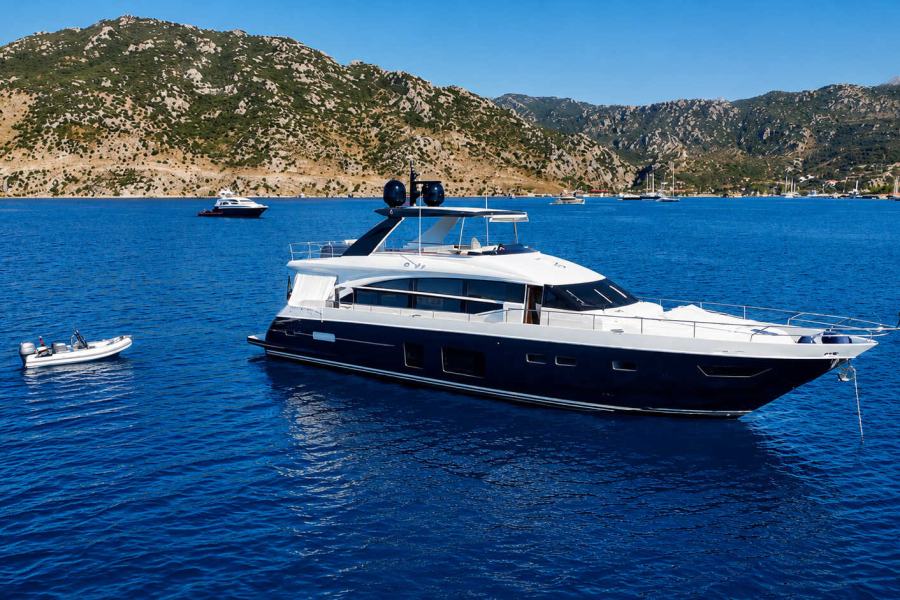 Princess 82MY (23.71 m, 2017) à vendre en Turquie (1)