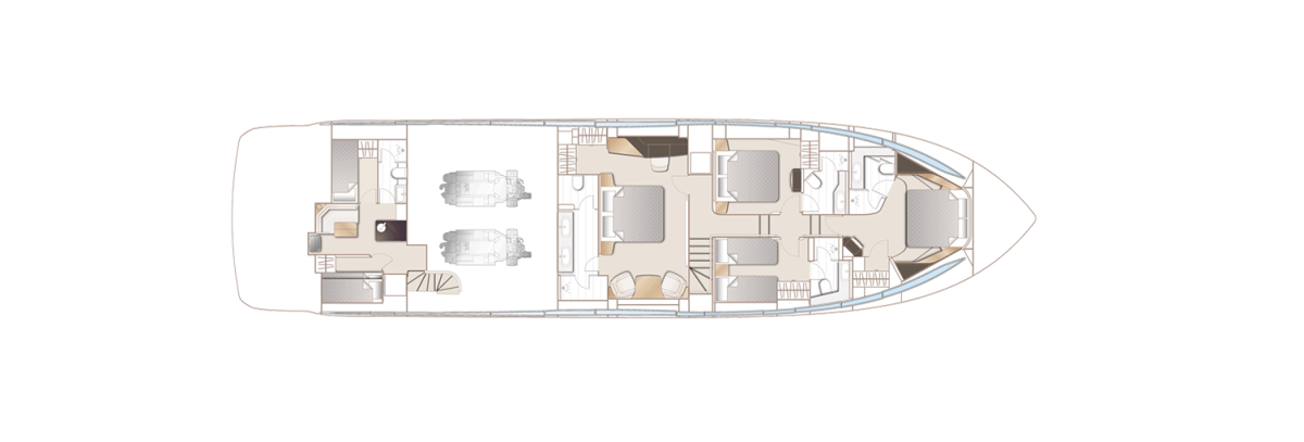 Princess Y85 (26.2 m, 2020) en venta en Francia (1)