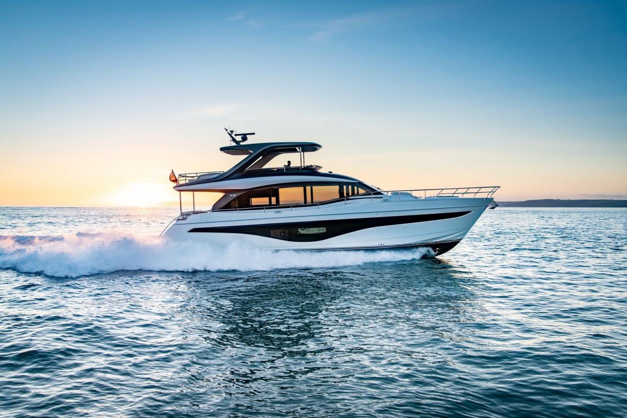 princess yachts y72 price